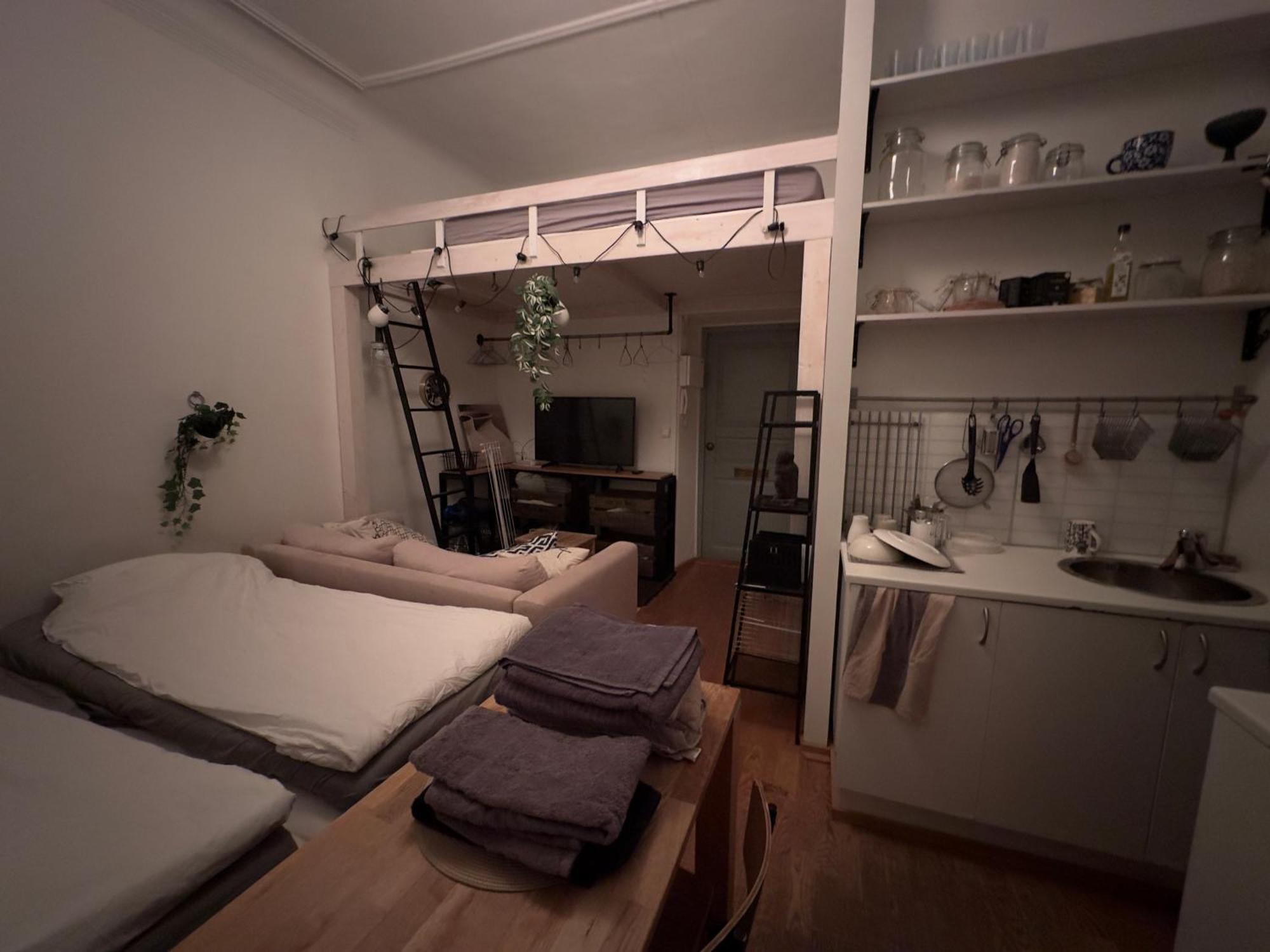 Apartamento Uniikki, Kodikas Ja Supermukava Huoneisto Ydinkeskustassa! Helsinki Exterior foto